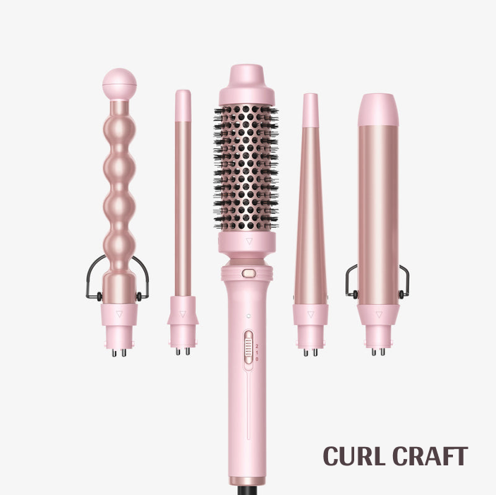 5-in-1 Hair Styling Wand Set